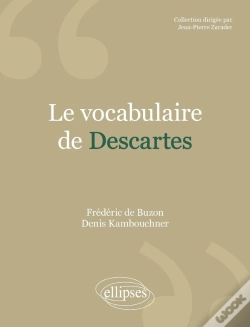 Capa do artigo Le Vocabulaire De Descartes
