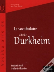 Capa do artigo Le Vocabulaire De Emile Durkheim