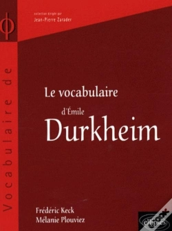 Capa do artigo Le Vocabulaire De Emile Durkheim