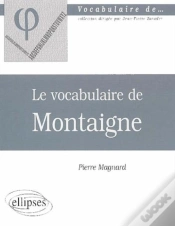 Capa do artigo Le Vocabulaire De Montaigne