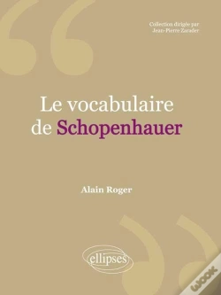 Capa do artigo Le Vocabulaire De Schopenhauer