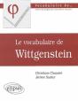 Le Vocabulaire De Wittgenstein - Preview