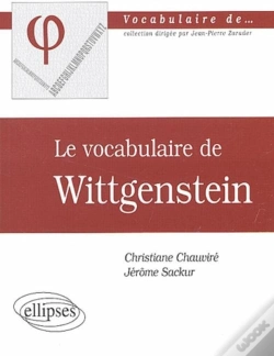 Capa do artigo Le Vocabulaire De Wittgenstein