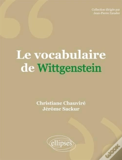 Capa do artigo Le Vocabulaire De Wittgenstein