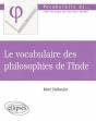 Le Vocabulaire Des Philosophies De L'Inde - Preview