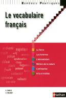 Le Vocabulaire Francais 2010 - Reperes Pratiques N20