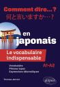 Le Vocabulaire Indispensable En Japonais : A1-A2 - Preview