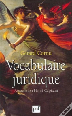 Capa do artigo Le Vocabulaire Juridique