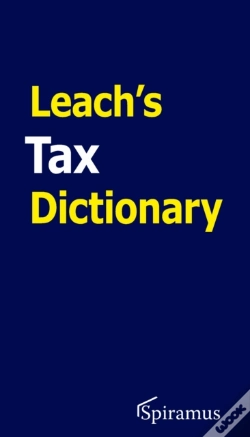 Capa do artigo Leach'S Tax Dictionary