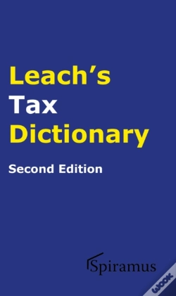 Capa do artigo Leach'S Tax Dictionary