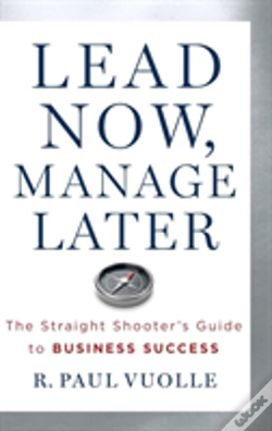 Capa do artigo Lead Now, Manage Later