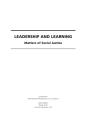 Leadership And Learning - Preview