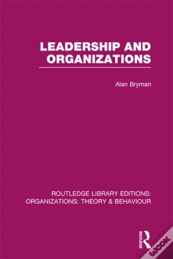Capa do artigo Leadership And Organizations (Rle: Organizations)