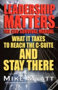 Capa do artigo Leadership Matters...The Ceo Survival Manual