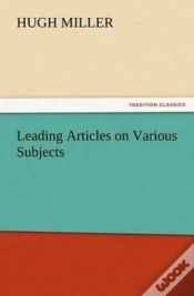 Capa do artigo Leading Articles On Various Subjects