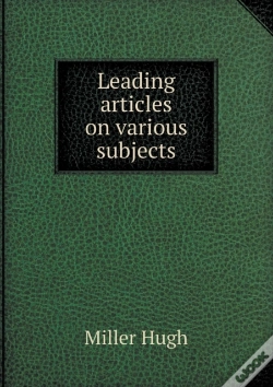 Capa do artigo Leading Articles On Various Subjects