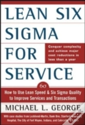 Capa do artigo Lean Six Sigma For Service