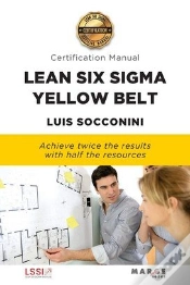Capa do artigo Lean Six Sigma Yellow Belt. Certification Manual