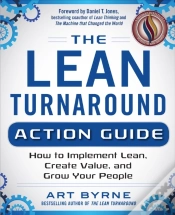 Capa do artigo Lean Turnaround Action Guide: How To Implement Lean, Create Value And Grow Your People