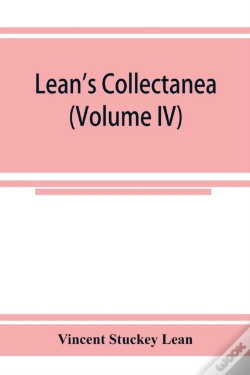 Capa do artigo Lean'S Collectanea (Volume Iv)