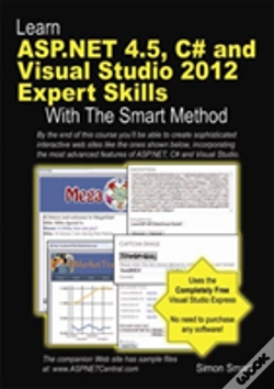Capa do artigo Learn Asp.Net 4.5, C# And Visual Studio 2012 Expert Skills With The Smart Method
