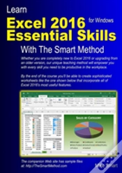 Capa do artigo Learn Excel 2016 Essential Skills With The Smart Method: Courseware Tutorial For Self-Instruction To Beginner And Intermediate Level