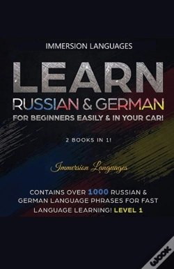Capa do artigo Learn German &Amp; Russian For Beginners Easily &Amp; In Your Car - Phrases Edition. Contains Over 500 German &Amp; Russian Phrases