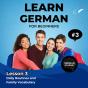 Learn German For Beginners - Lesson 3 - Preview