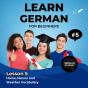 Learn German For Beginners - Lesson 5 - Preview