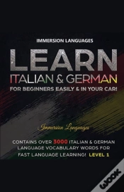 Capa do artigo Learn Italian & German For Beginners Easily & In Your Car! Bundle! 2 Books In 1!