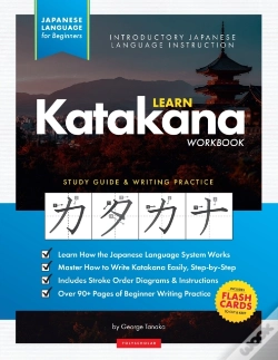 Capa do artigo Learn Japanese Katakana - The Workbook For Beginners