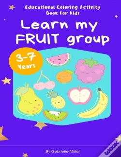Capa do artigo "Learn My Fruit Group" - Educational Coloring Activity Book For Kids (Ages 3-7)