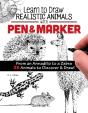 Learn To Draw Realistic Animals With Pen & Marker - Preview