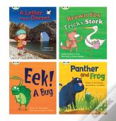 Learn To Read At Home With Phonics Bug: Pack 5 (Pack Of 4 Reading Books With 3 Fiction And 1 Non-Fiction)