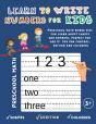 Learn To Write Numbers For Kids - Preview