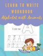 Learn To Write Workbook Alphabet With Animals - Preview