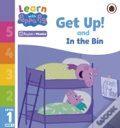 Capa do artigo Learn With Peppa Phonics Level 1 Book 4   Get Up! And In The Bin (Phonics Reader)