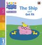 Learn With Peppa Phonics Level 1 Book 8   The Ship And Get Fit (Phonics Reader) - Preview