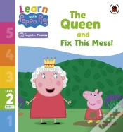 Capa do artigo Learn With Peppa Phonics Level 2 Book 3   The Queen And Fix This Mess! (Phonics Reader)