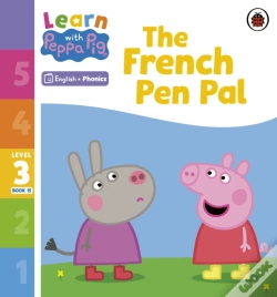 Capa do artigo Learn With Peppa Phonics Level 3 Book 15   The French Pen Pal (Phonics Reader)