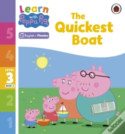 Capa do artigo Learn With Peppa Phonics Level 3 Book 3   The Quickest Boat (Phonics Reader)