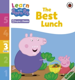 Capa do artigo Learn With Peppa Phonics Level 3 Book 7   The Best Lunch (Phonics Reader)