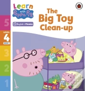 Capa do artigo Learn With Peppa Phonics Level 4 Book 1   The Big Toy Clean-Up (Phonics Reader)
