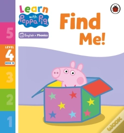 Capa do artigo Learn With Peppa Phonics Level 4 Book 10   Find Me! (Phonics Reader)