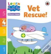 Capa do artigo Learn With Peppa Phonics Level 4 Book 15   Vet Rescue! (Phonics Reader)