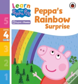 Capa do artigo Learn With Peppa Phonics Level 4 Book 19   Peppa S Rainbow Surprise (Phonics Reader)