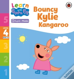 Capa do artigo Learn With Peppa Phonics Level 4 Book 20   Bouncy Kylie Kangaroo (Phonics Reader)