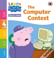 Capa do artigo Learn With Peppa Phonics Level 4 Book 5   The Computer Contest (Phonics Reader)