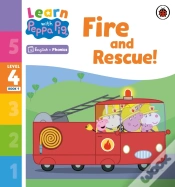 Capa do artigo Learn With Peppa Phonics Level 4 Book 9   Fire And Rescue! (Phonics Reader)
