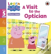 Capa do artigo Learn With Peppa Phonics Level 5 Book 11   A Visit To The Optician (Phonics Reader)